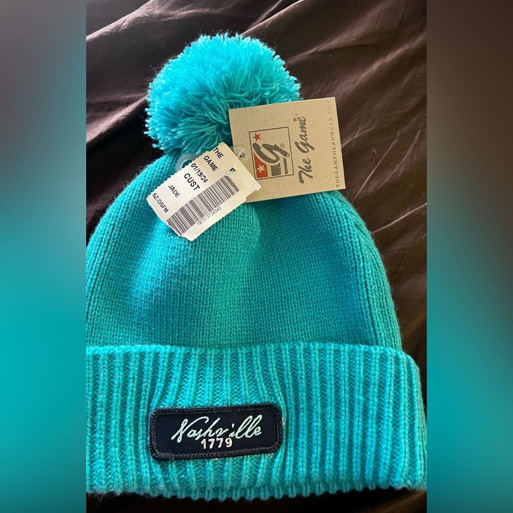 Nashville NEW blue toque/hat